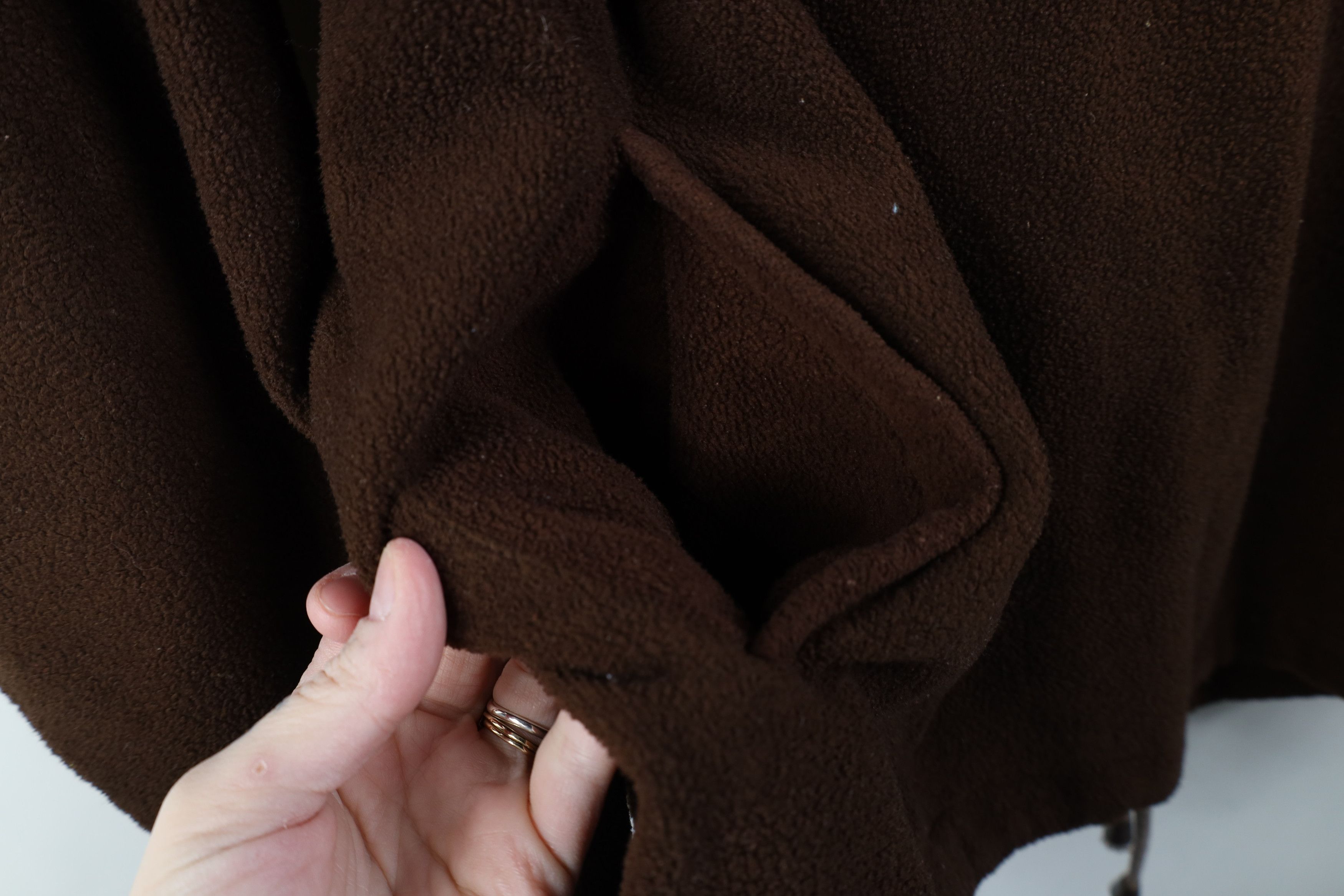 Vintage Vintage 90s Cleveland Browns Football Fleece Hoodie Brown Size XL / US 12-14 / IT 48-50 - 6 Thumbnail