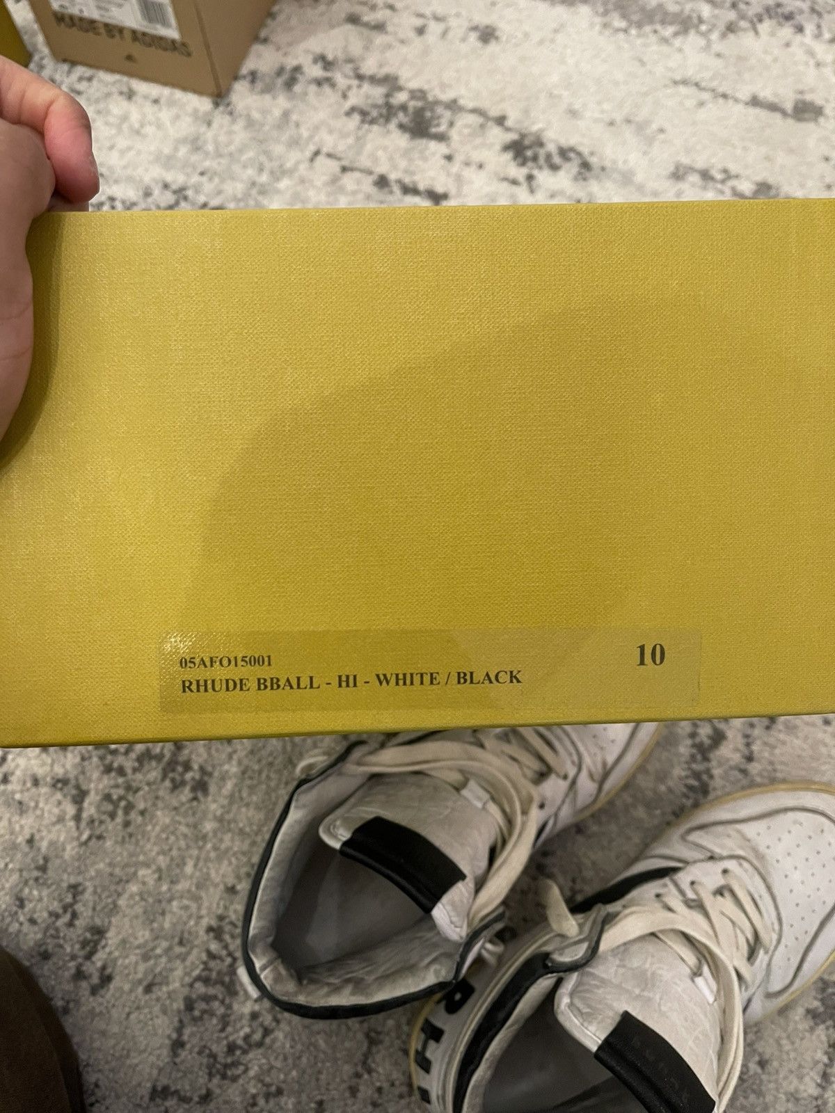 Rhude rhude rhecess hi top sneaker Size US 9 / EU 42 - 7 Thumbnail