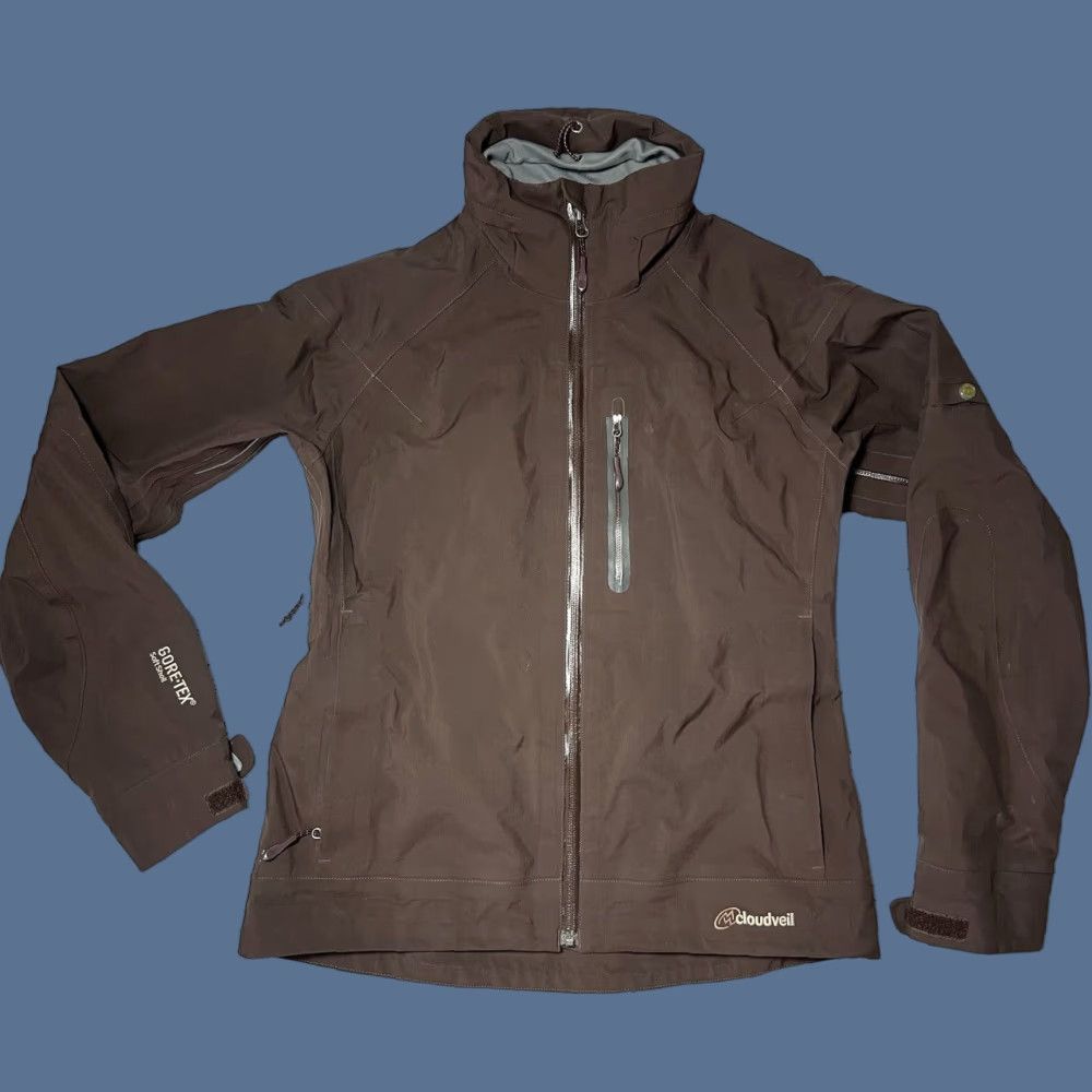 Vintage Cloudveil Jacket Womens M Soft Shell Goretex Wind-Resistant Pockets Full Zip Collared Logo Goretex Model Outdoor Ski Coat 90s? Size M / US 6-8 / IT 42-44 - 1 Thumbnail