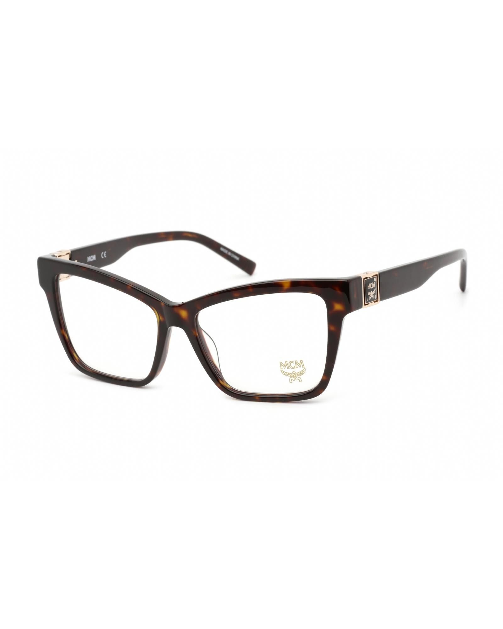 image of MCM2719 Eyeglasses Dark Havana / Clear Lens, Women's