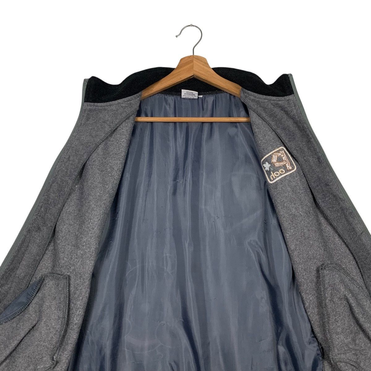 Cartoon Network Y2K Vintage POOH Fleece Bomber Jacket #2341-C105 Size US S / EU 44-46 / 1 - 14 Thumbnail