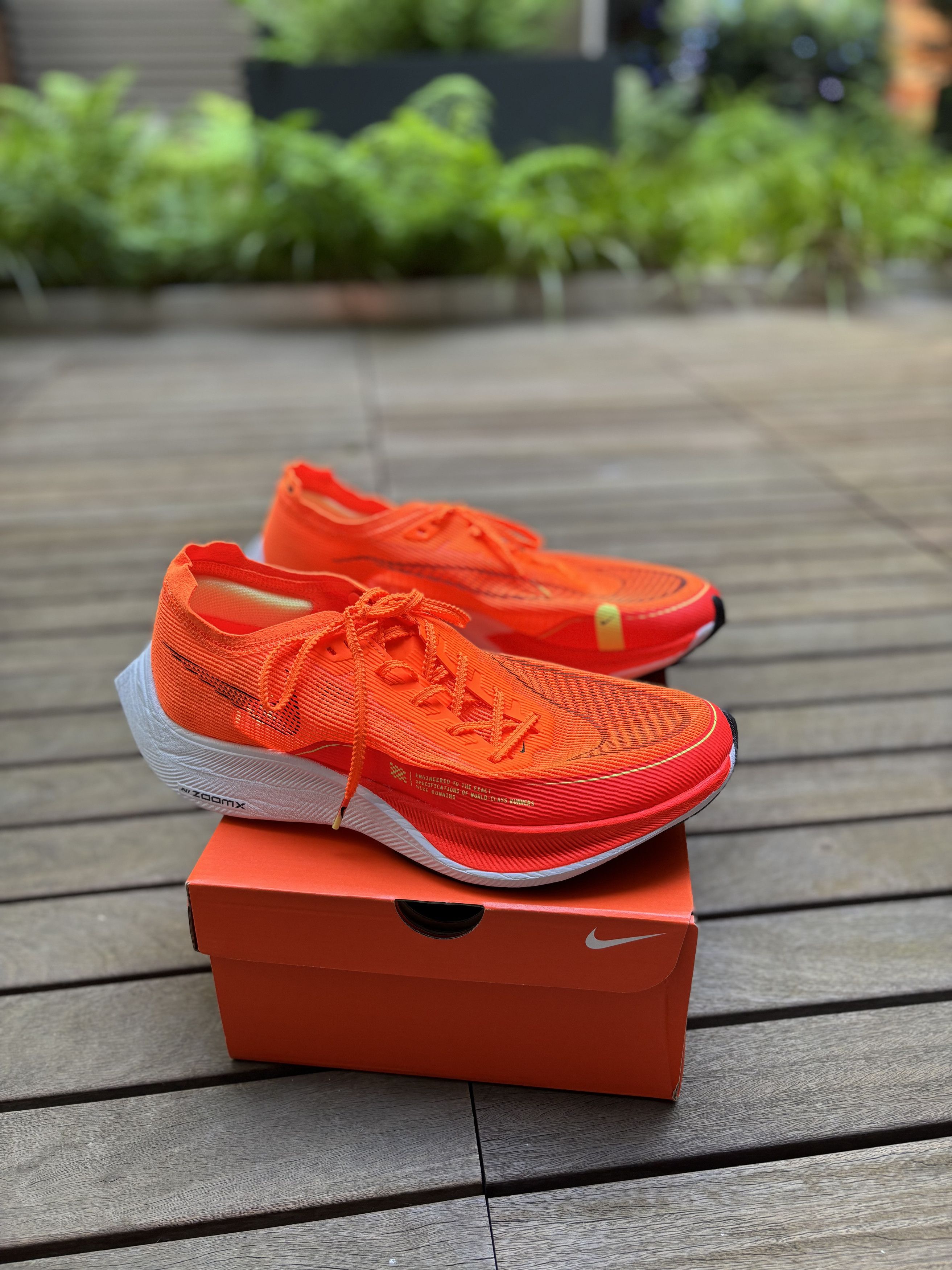 Nike NIKE ZOOMX VAPORFLY NEXT%2 TOTAL ORANGE/BLACK 11M 29CM 45EUR Size US 11 / EU 44 - 2 Thumbnail