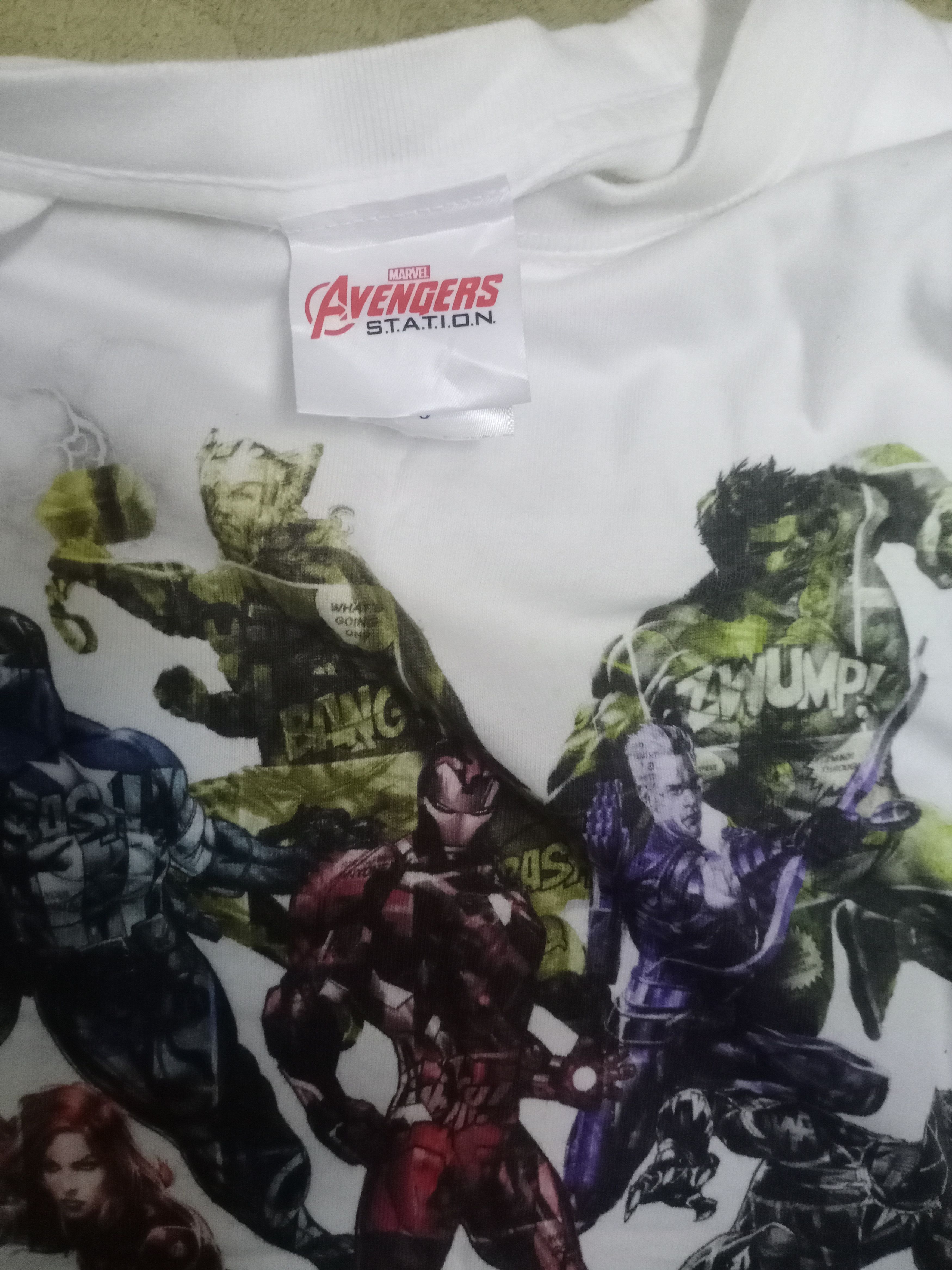 Cartoon Network × Marvel Comics Avengers tshirt Size US S / EU 44-46 / 1 - 2 Thumbnail