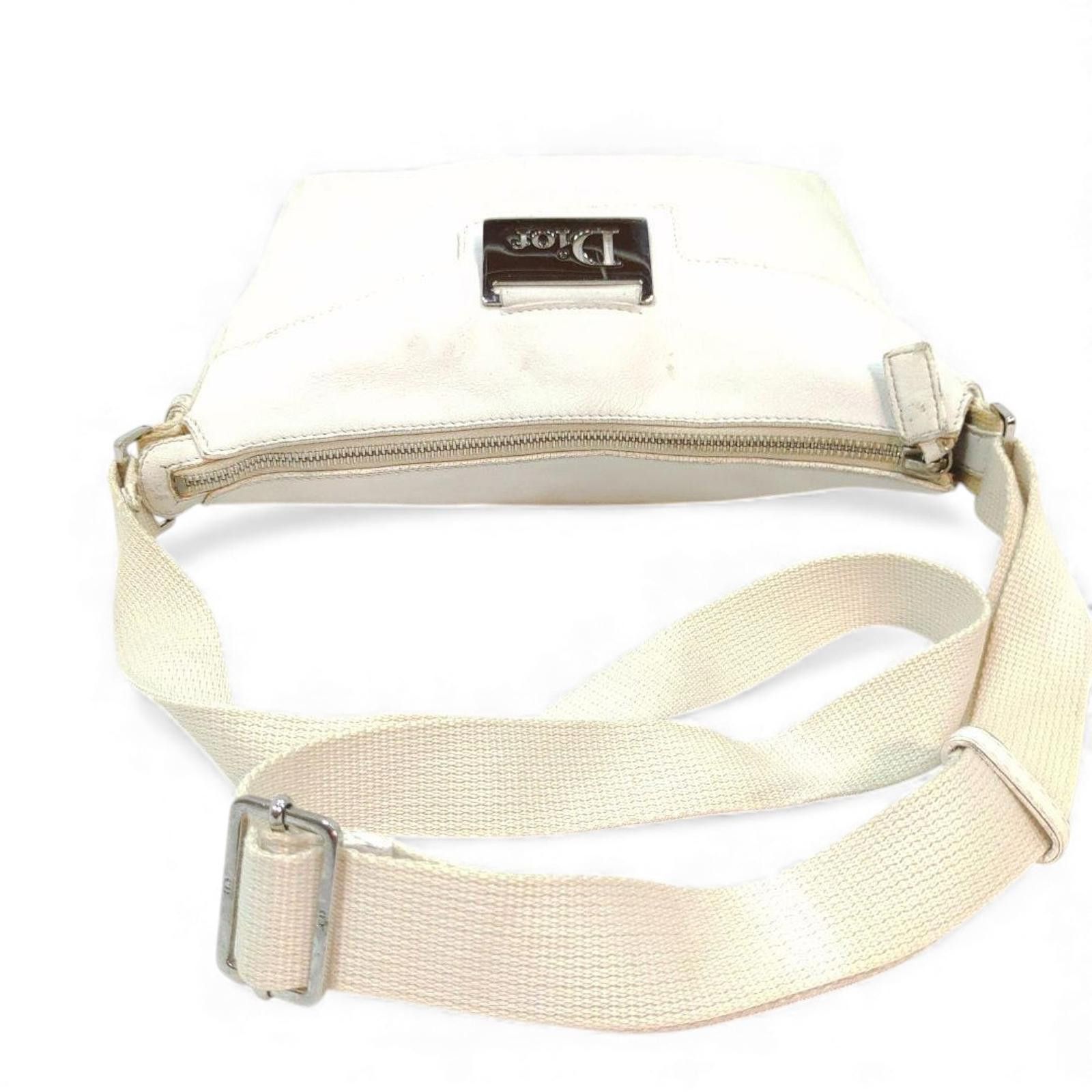 Dior Dior - White Shoulder Bag Size ONE SIZE - 5 Thumbnail