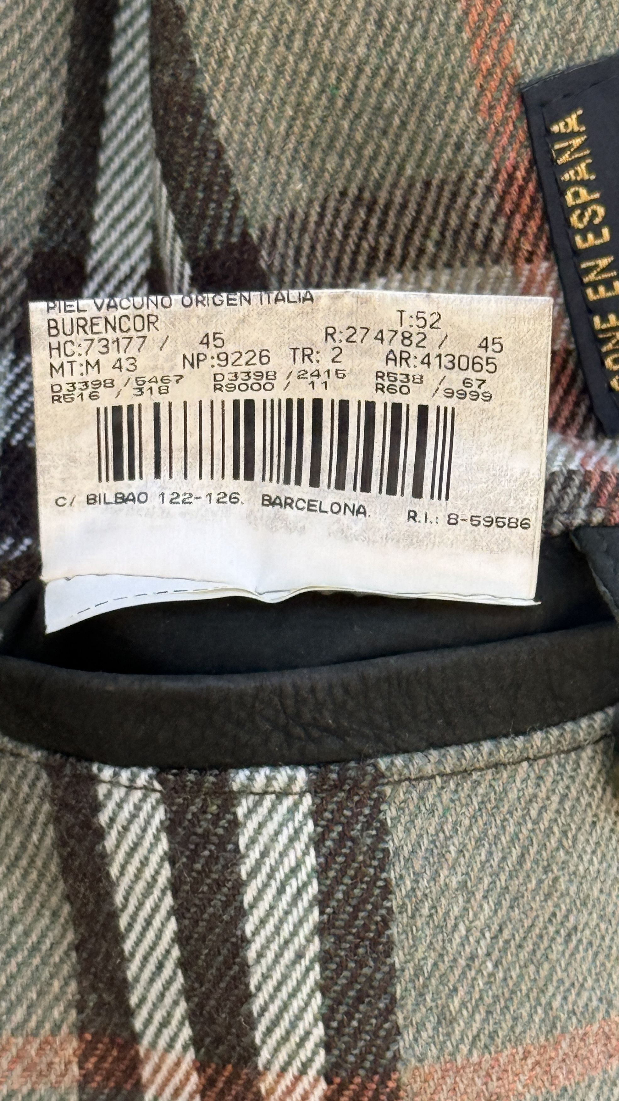 Burberry 🔥 Burberrys down jacket leather parka western Size US L / EU 52-54 / 3 - 17 Thumbnail