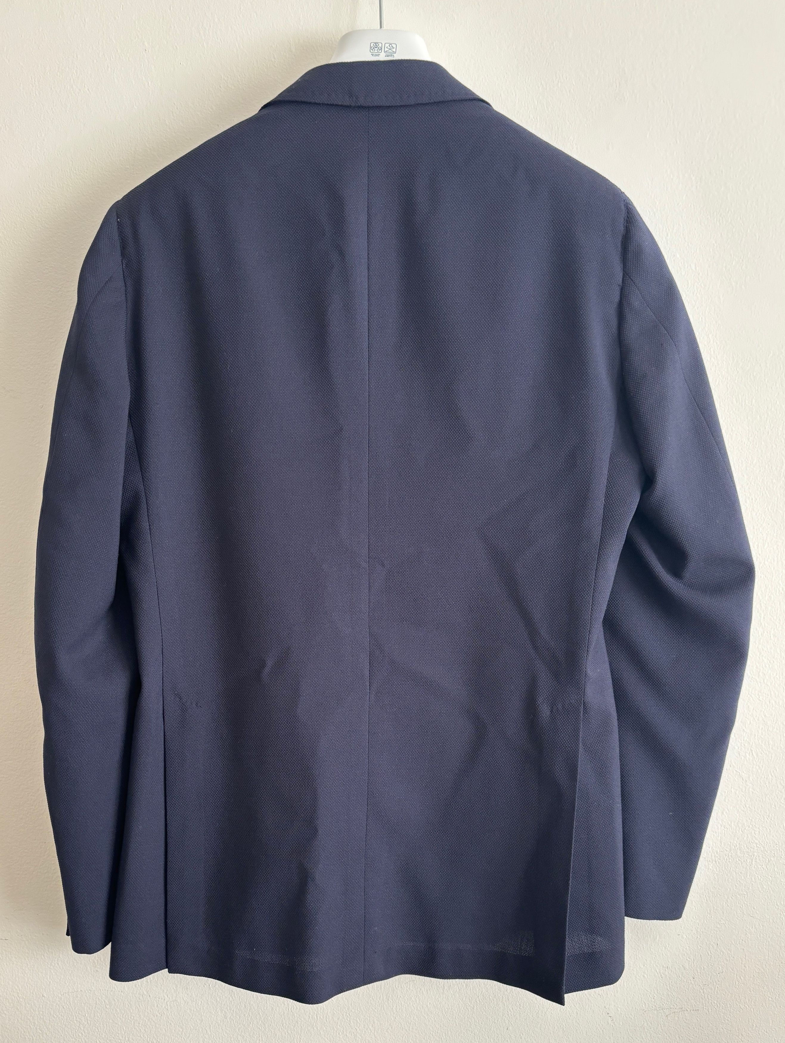 Tombolini $1900 Navy Blue Wool Hopsack Sport Coat/ Blazer - 42 Size 42R - 11 Thumbnail
