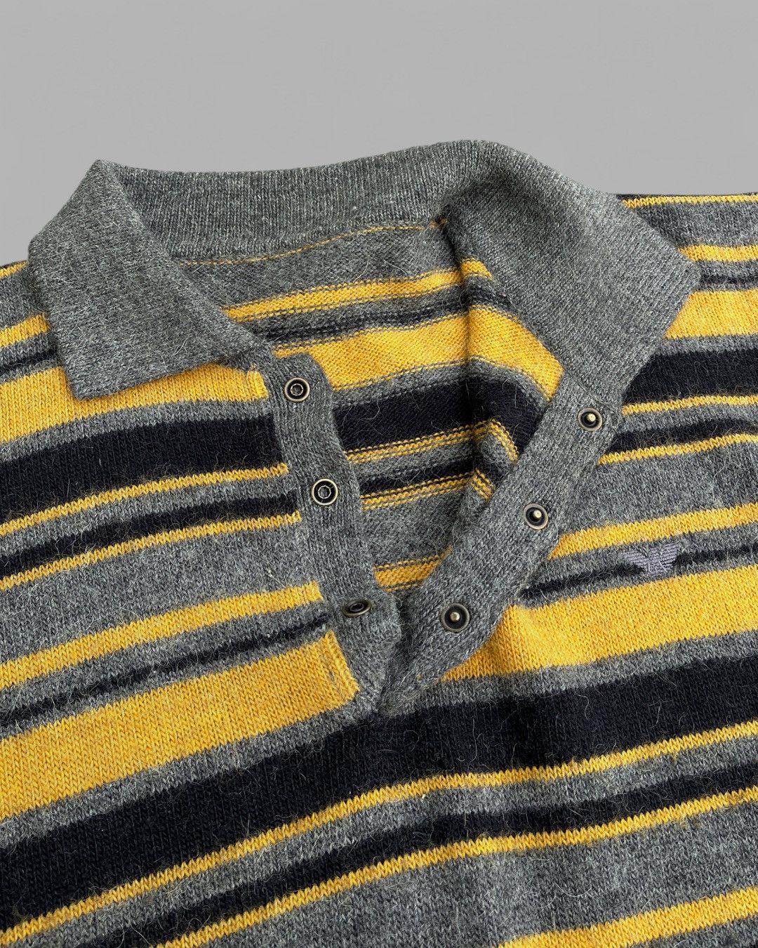 Giorgio Armani 🔥80’s GIORGIO ARMANI Golden Eagle Wool Alpaca Jumper Size US M / EU 48-50 / 2 - 9 Thumbnail