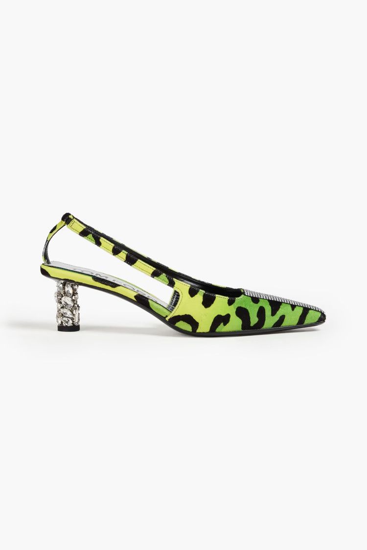 Tom Ford o1y0126 Pumps in Lime Green/Black Size US 9.5 / IT 39.5 - 1 Thumbnail