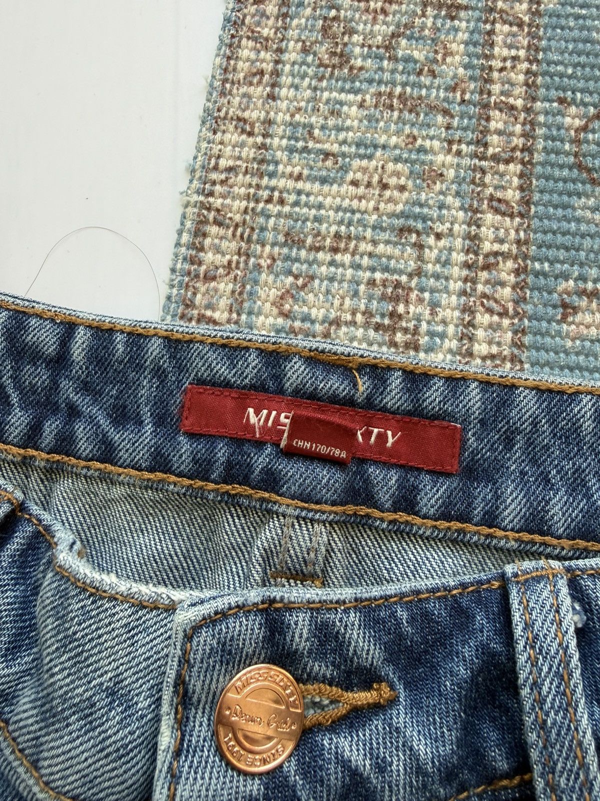 Miss Sixty Y2K Miss Sixty Denim Mini Skirt Size M Size 26" / US 2 / IT 38 - 6 Thumbnail