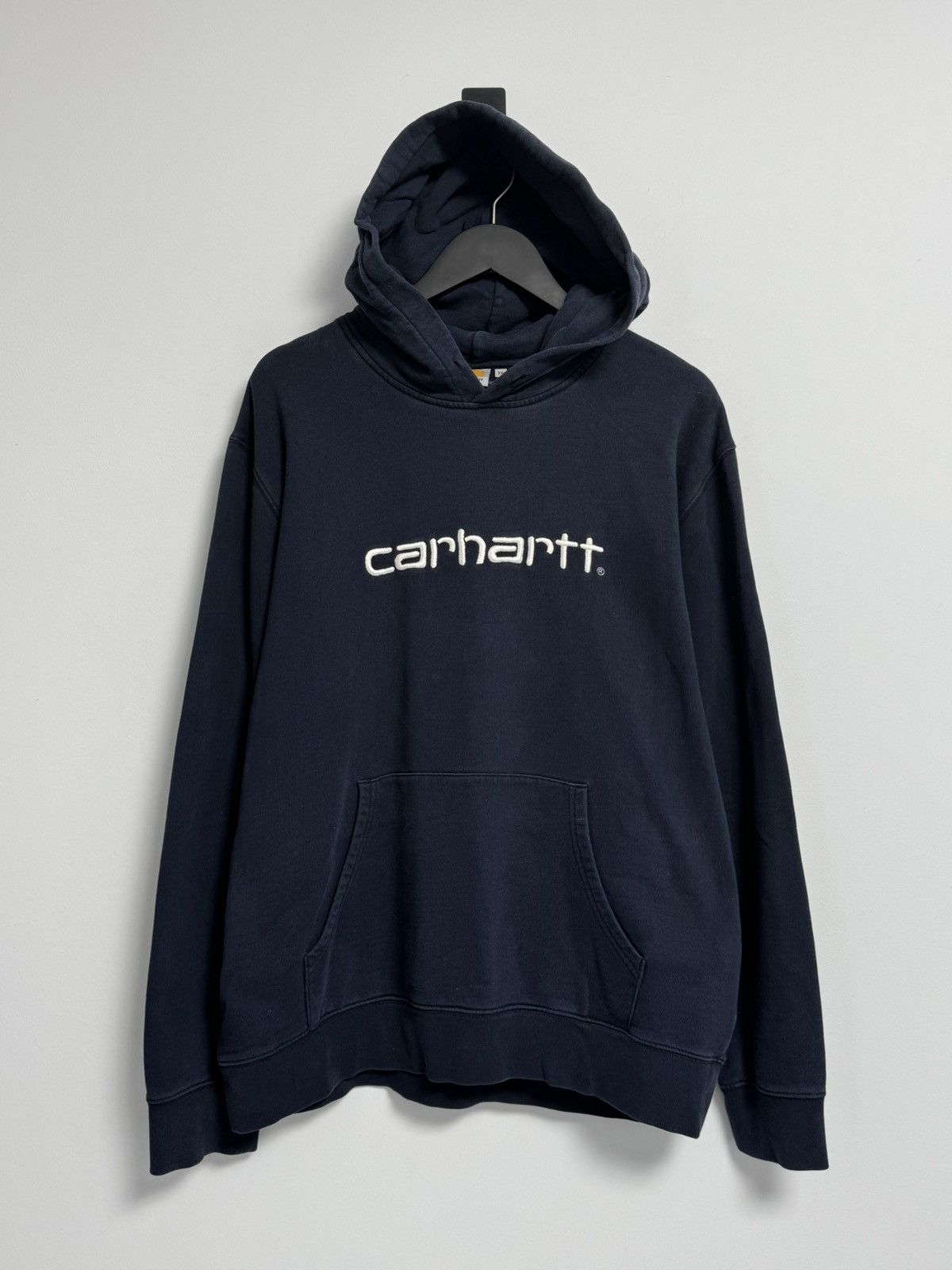 Carhartt Carhartt Y2K style Streetwear Hoodie Big Logo Size US XXL / EU 58 / 5 - 1 Thumbnail
