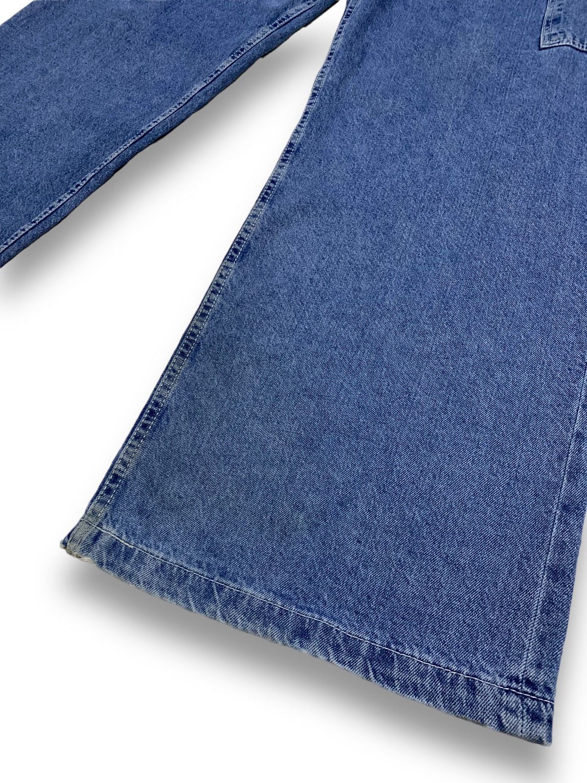 Bershka Vintage Bershka High Waist Baggy Wide Leg Cargo Jeans Size US 30 / EU 46 - 12 Thumbnail