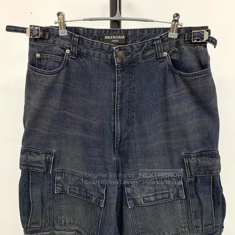 Balenciaga Balenciaga Detachable straight jeans Size US 34 / EU 50 - 3 Thumbnail