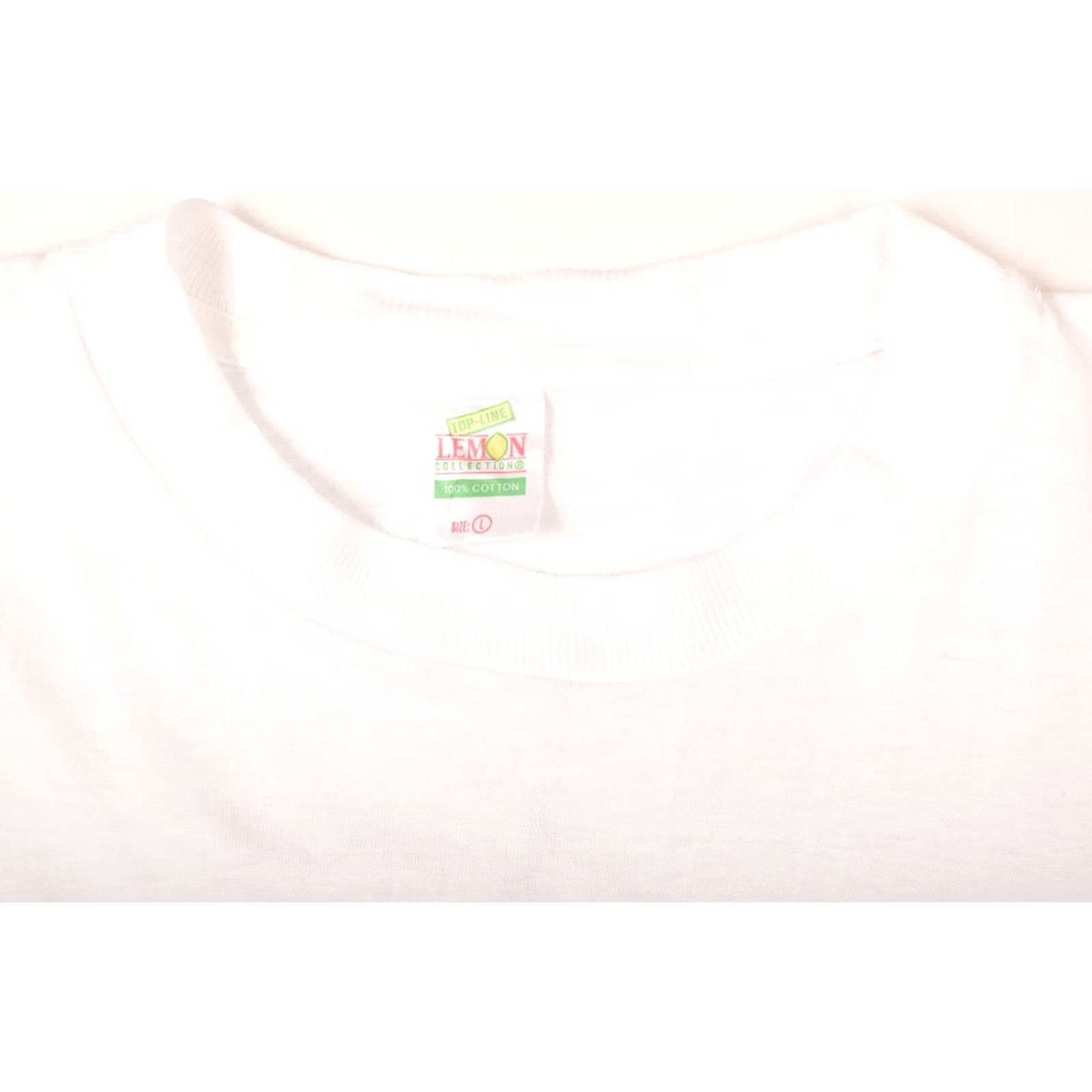 Vintage Top Line Lemon Collection Freddie Mercury T-Shirt L 1992 Mercury Songs LTD White Mens Size US L / EU 52-54 / 3 - 5 Thumbnail