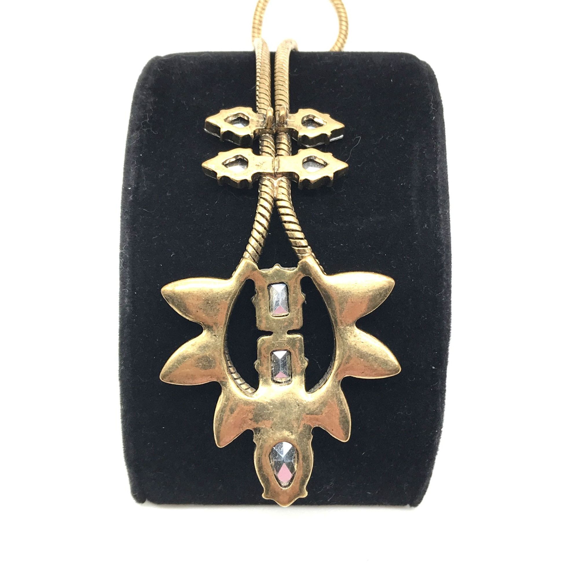 Vintage Stella & Dot Art Deco Style Necklace Vintage Statement Rhine Size ONE SIZE - 7 Thumbnail