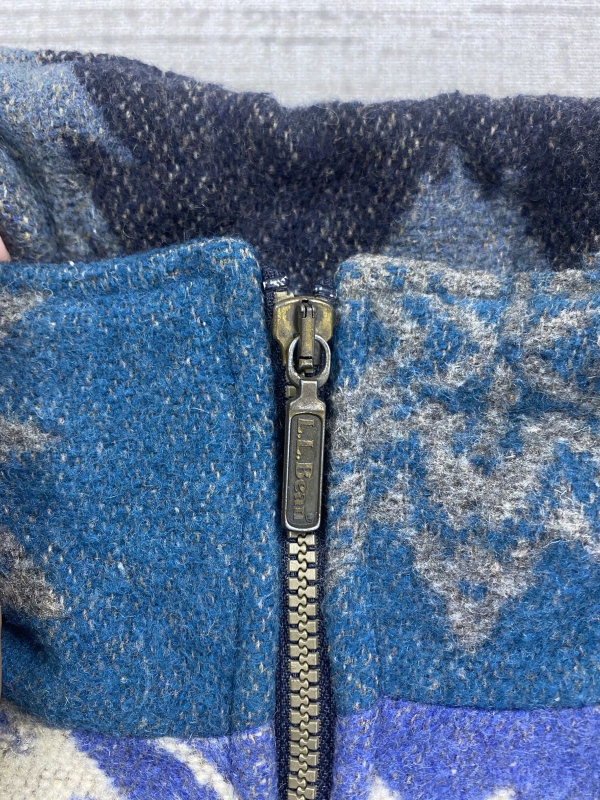 L.L. Bean Vtg 80s L.L.Bean Portugal Multicolour Ski Wool Navajo Jacket Size US M / EU 48-50 / 2 - 6 Thumbnail