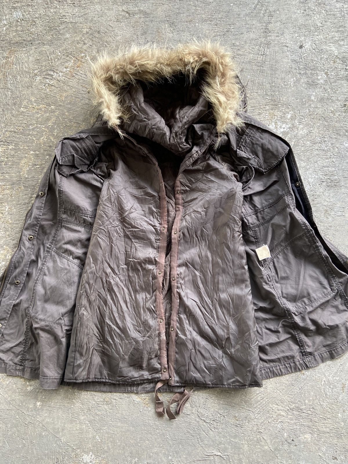 If Six Was Nine 2000s Michel Klein - Vkei Apocalypse Style Layer Fur Jacket Size US M / EU 48-50 / 2 - 11 Thumbnail