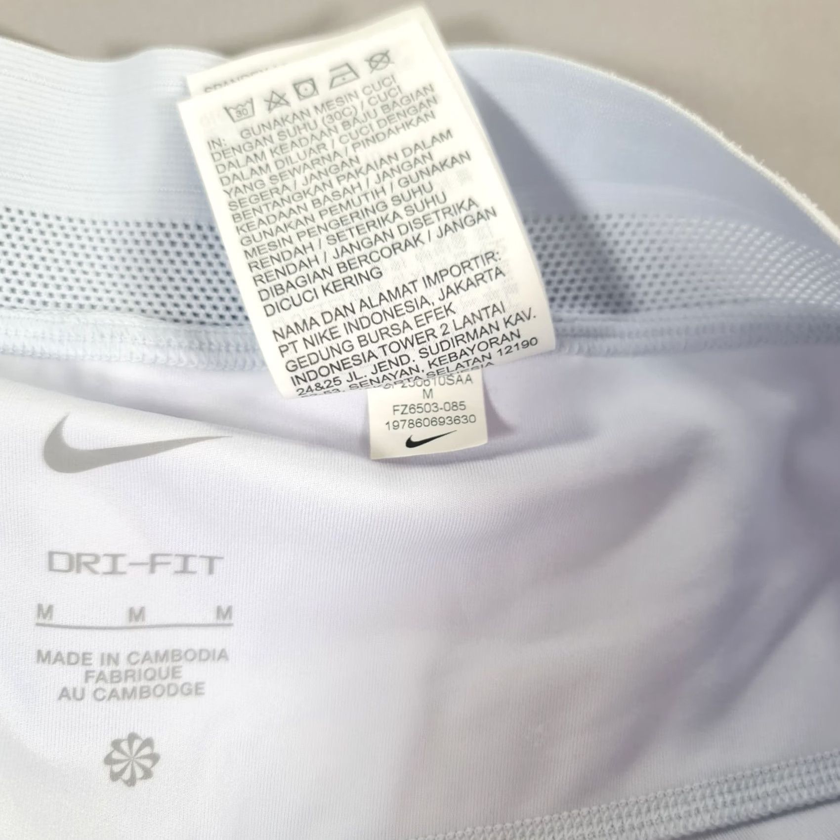 Nike Nike Womens Tennis Skort Medium Lilac Asymetric Court Slam Short FZ6503 085 M Purple Moisture Wicking Machine Washable Activewear Tennis Womens Size 32" / US 10 / IT 46 - 5 Thumbnail