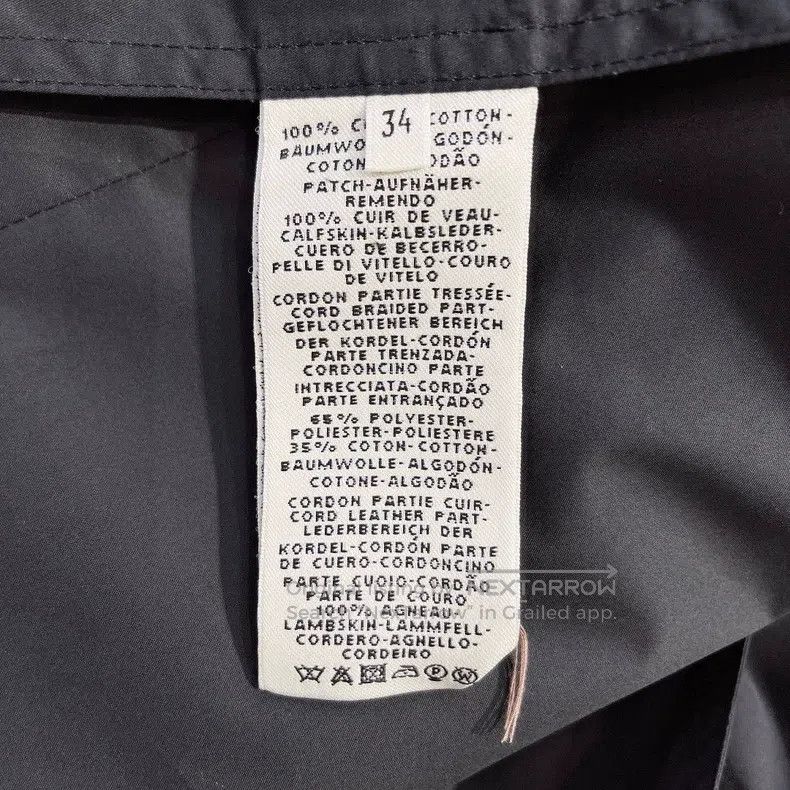 Hermes Hermes Black oversized shirt Size XXS / US 00 / IT 34 - 4 Thumbnail