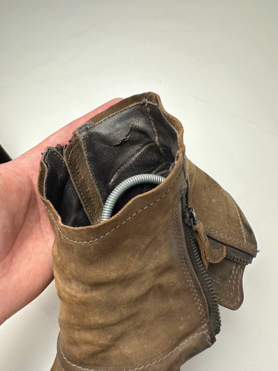 A.S.98 AS98 Avant Garde Guidi Style Leather Boots Size US 9 / IT 39 - 15 Thumbnail