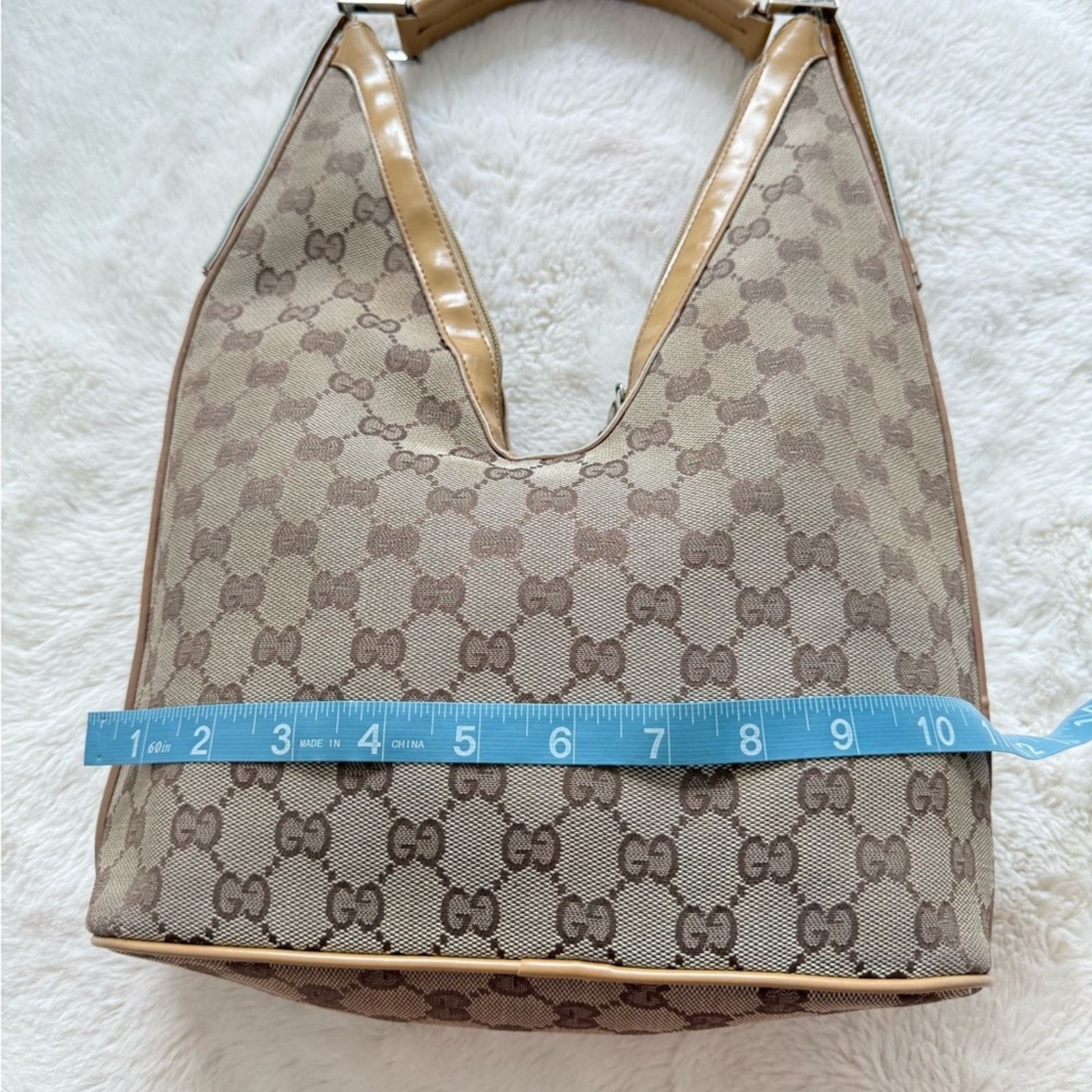Gucci Gucci vintage GG print bag Authentic Size ONE SIZE - 10 Thumbnail