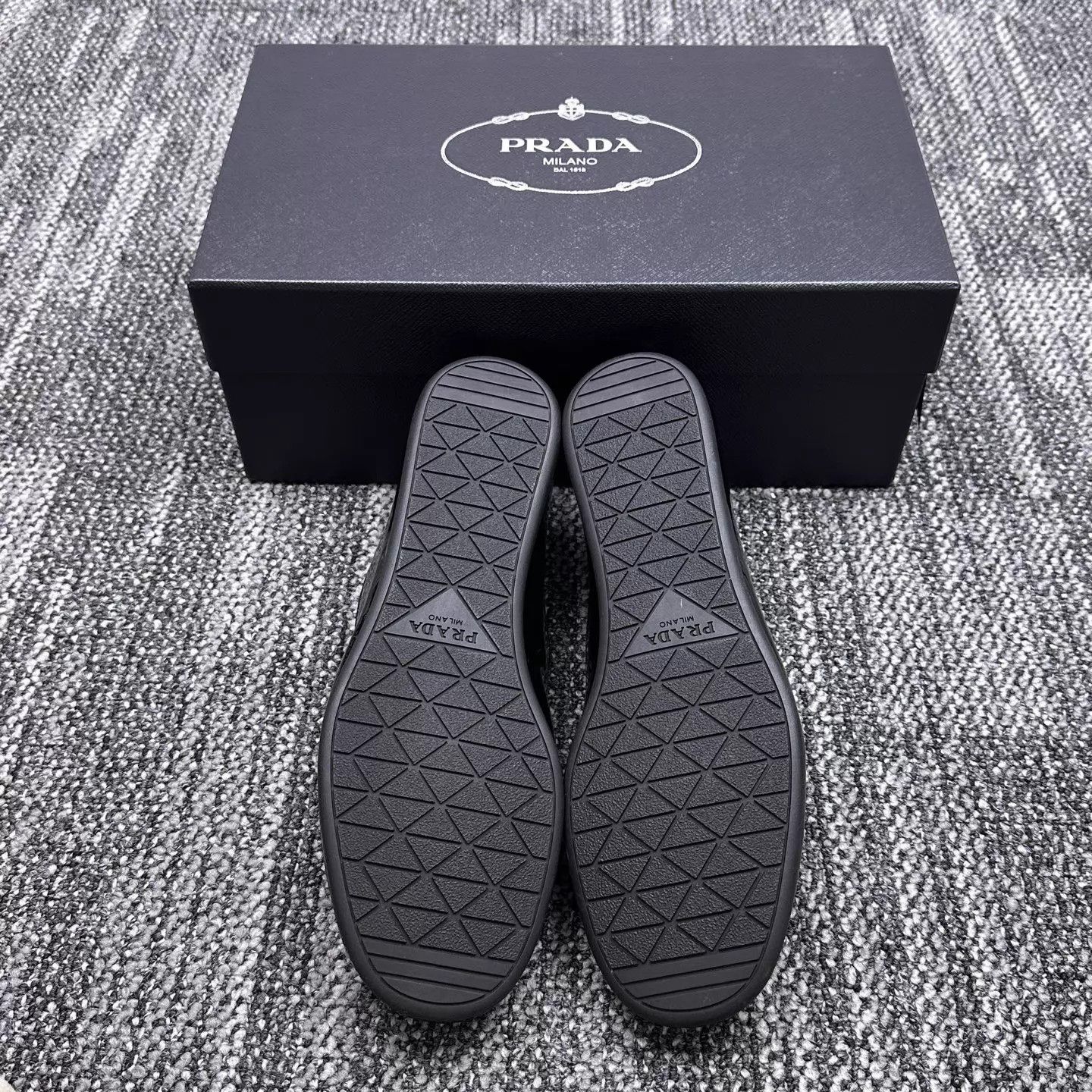Prada Prada Triangle Logo Slip-On Loafer Size 43 Size US 9 / EU 42 - 6 Thumbnail