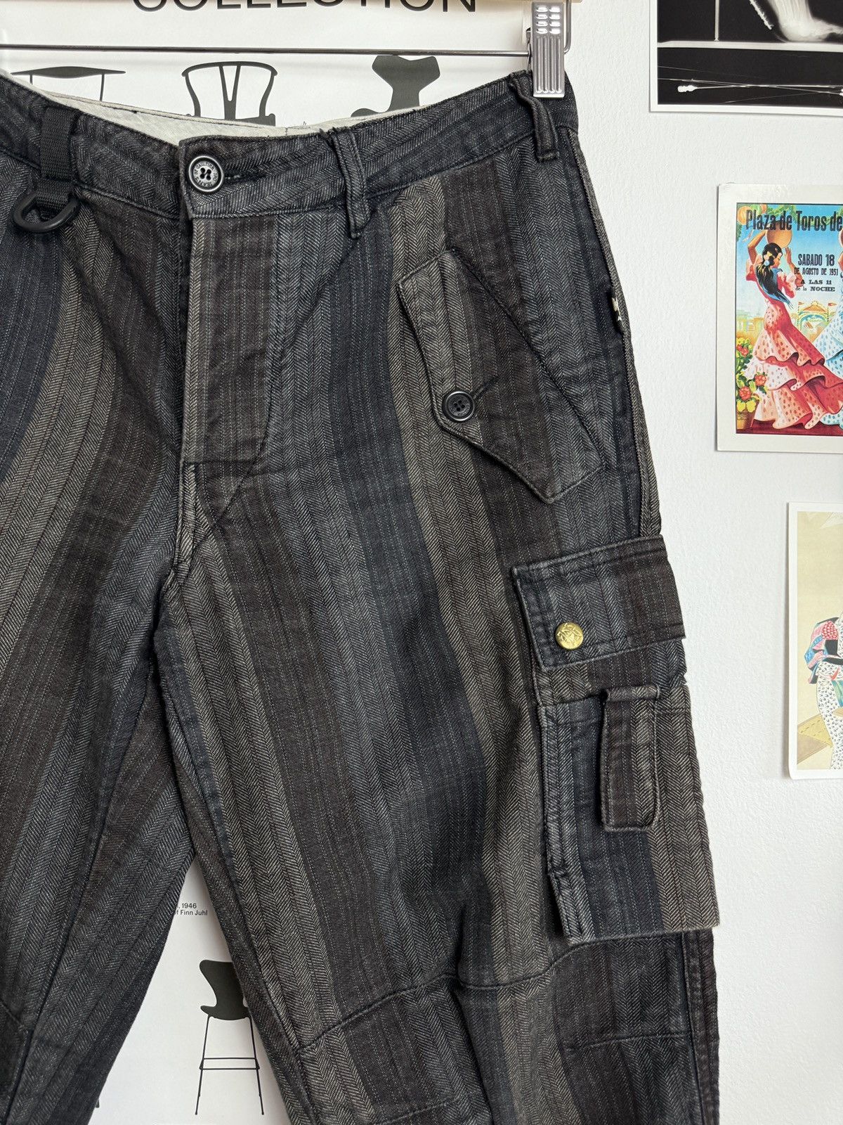 Jean Paul Gaultier Vintage y2k Jean Paul Gaultier JPG jeans bermuda shorts S 90s Size 30" / US 8 / IT 44 - 3 Thumbnail