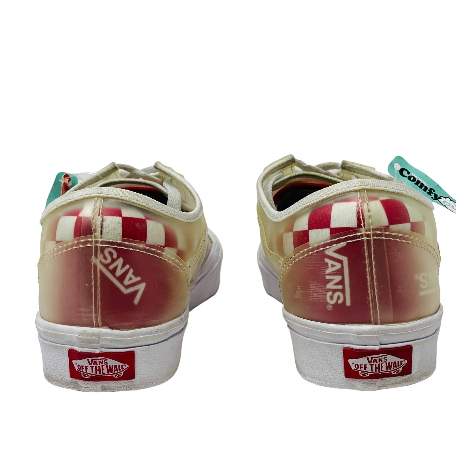 Vans VANS ComfyCush Slip-Skool Checkerboard Clear M7 W8.5 Size US 7 / EU 40 - 8 Thumbnail