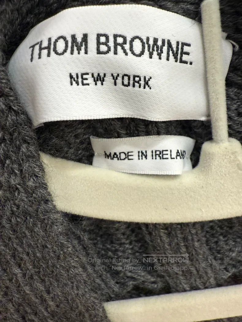 Thom Browne Thom Browne woollen sweater Size US XL / EU 56 / 4 - 6 Thumbnail