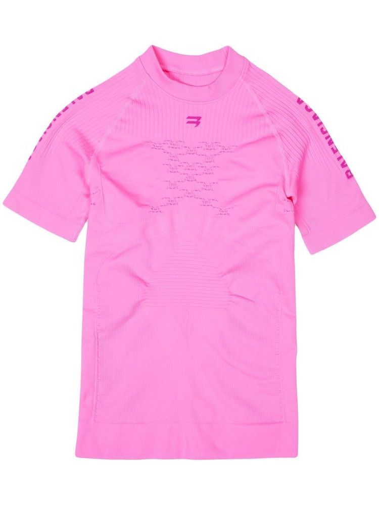 Balenciaga o1bcso1str1124 Sporty B Crewneck Short Sleeve Athletic Top Size M / US 6-8 / IT 42-44 - 1 Thumbnail