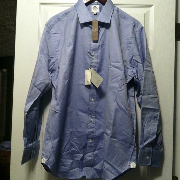 J.Crew J.CREW THOMAS MASON MENS NEW COTTON DRESS SHIRT 17.5/35 Size US XL / EU 56 / 4 - 5 Thumbnail