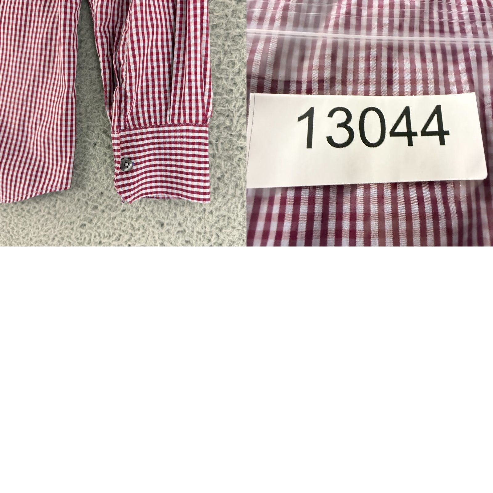 Paul Smith Paul Smith Button-Up Shirt Mens Large Red Check Print Made in Italy Slim Fit LS Red Check Print Shirt Mens L Slim Fit Paul Smith Size US L / EU 52-54 / 3 - 10 Thumbnail