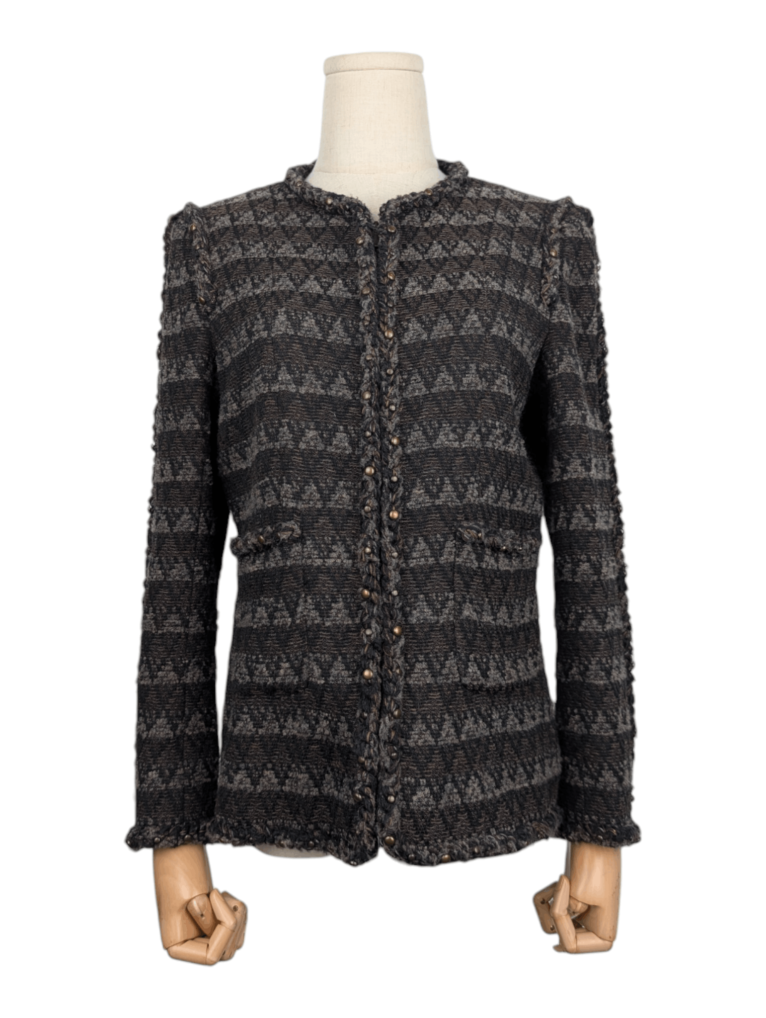 Chanel Chanel Brown Paris-Dallas Evening Jacket Size S / US 4 / IT 40 - 1 Thumbnail