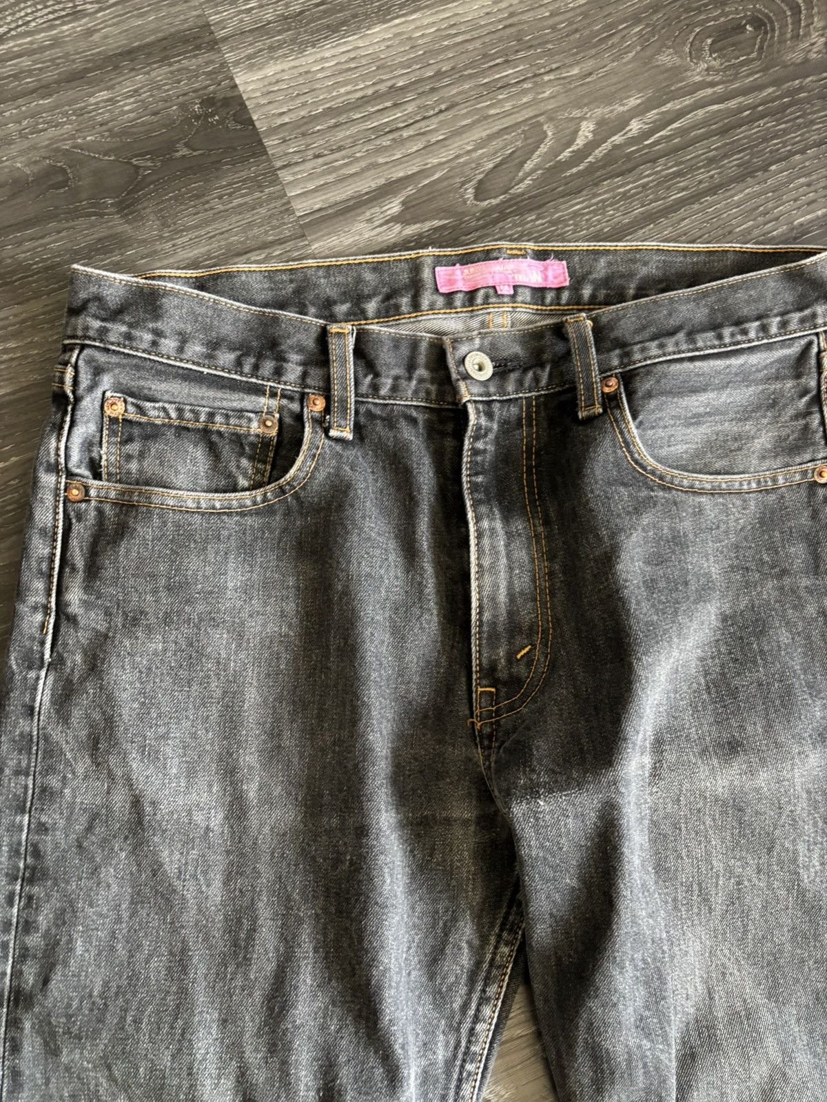 Junya Watanabe Pink label Black Denim Size US 32 / EU 48 - 2 Thumbnail