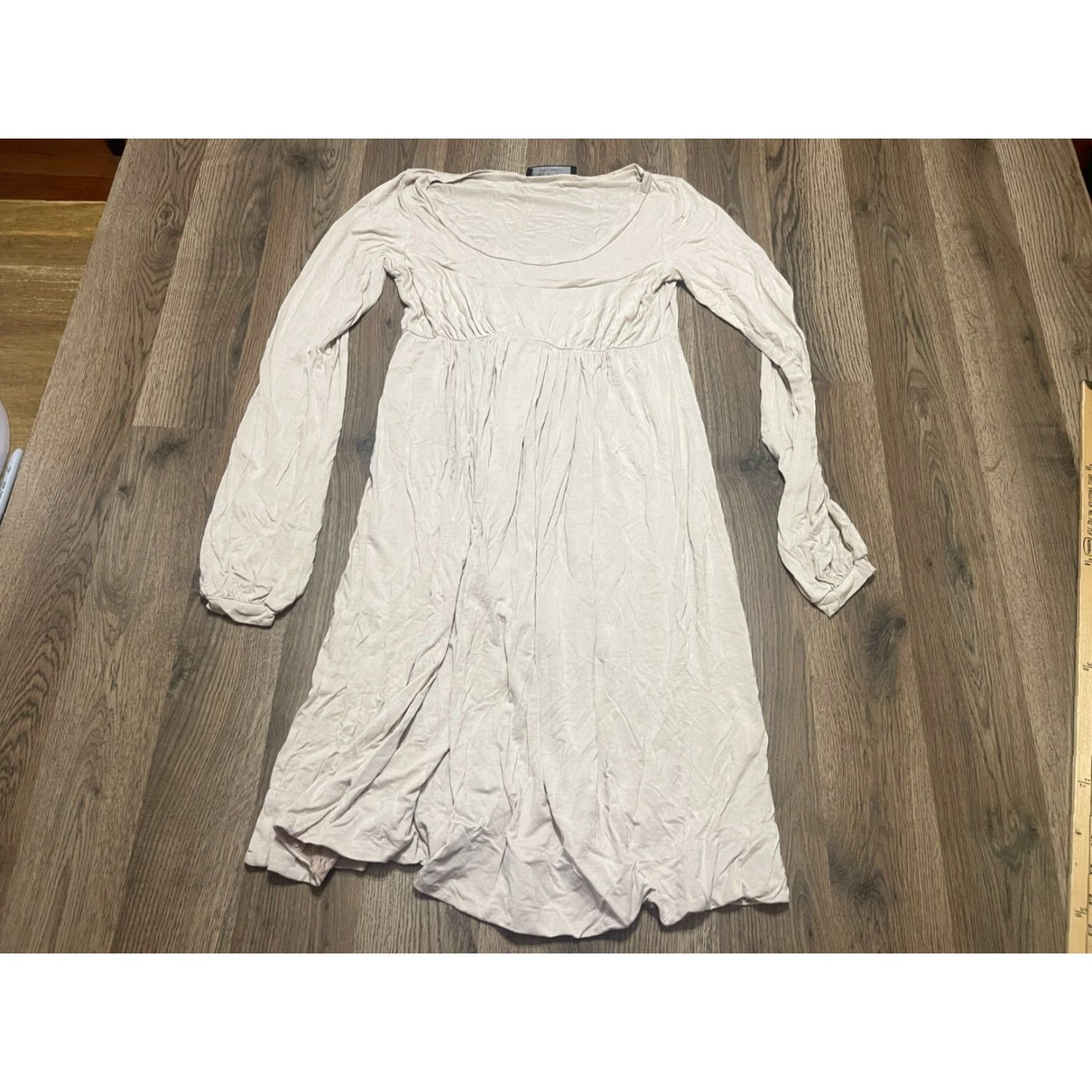 TWINSET TWINSET Dress Women's Small Tan Long Sleeve Made in Italy Size S / US 4 / IT 40 - 2 Thumbnail