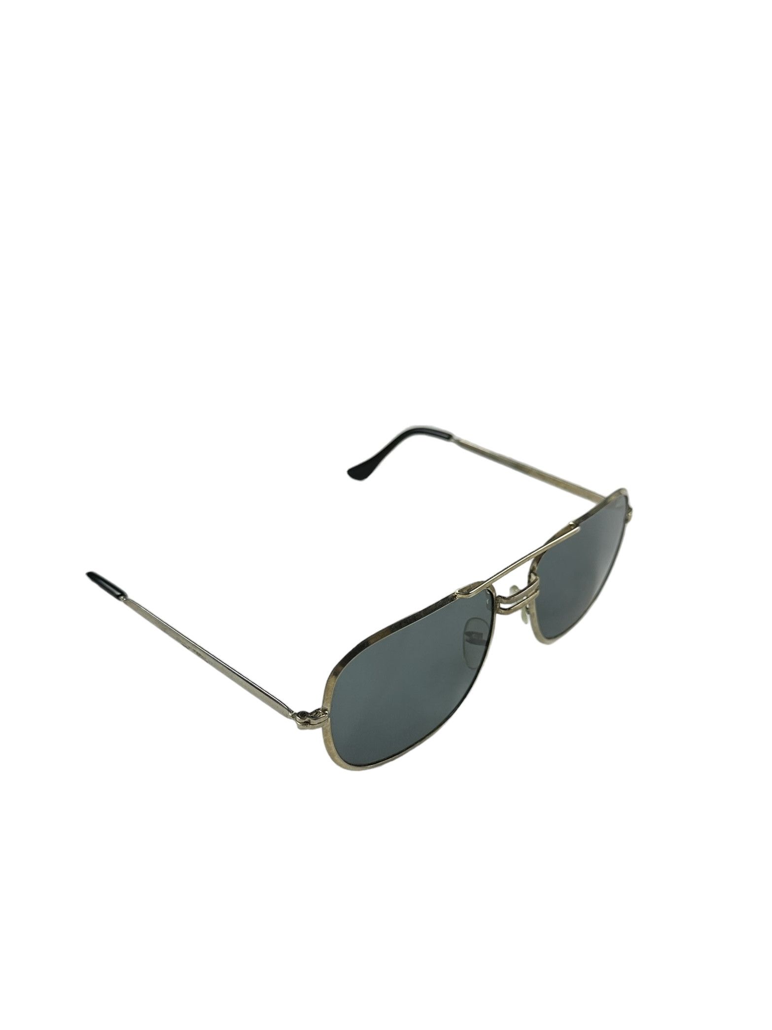 image of Archival Clothing x Seiko Aviator Iron Sunglasses in Steel, Men's