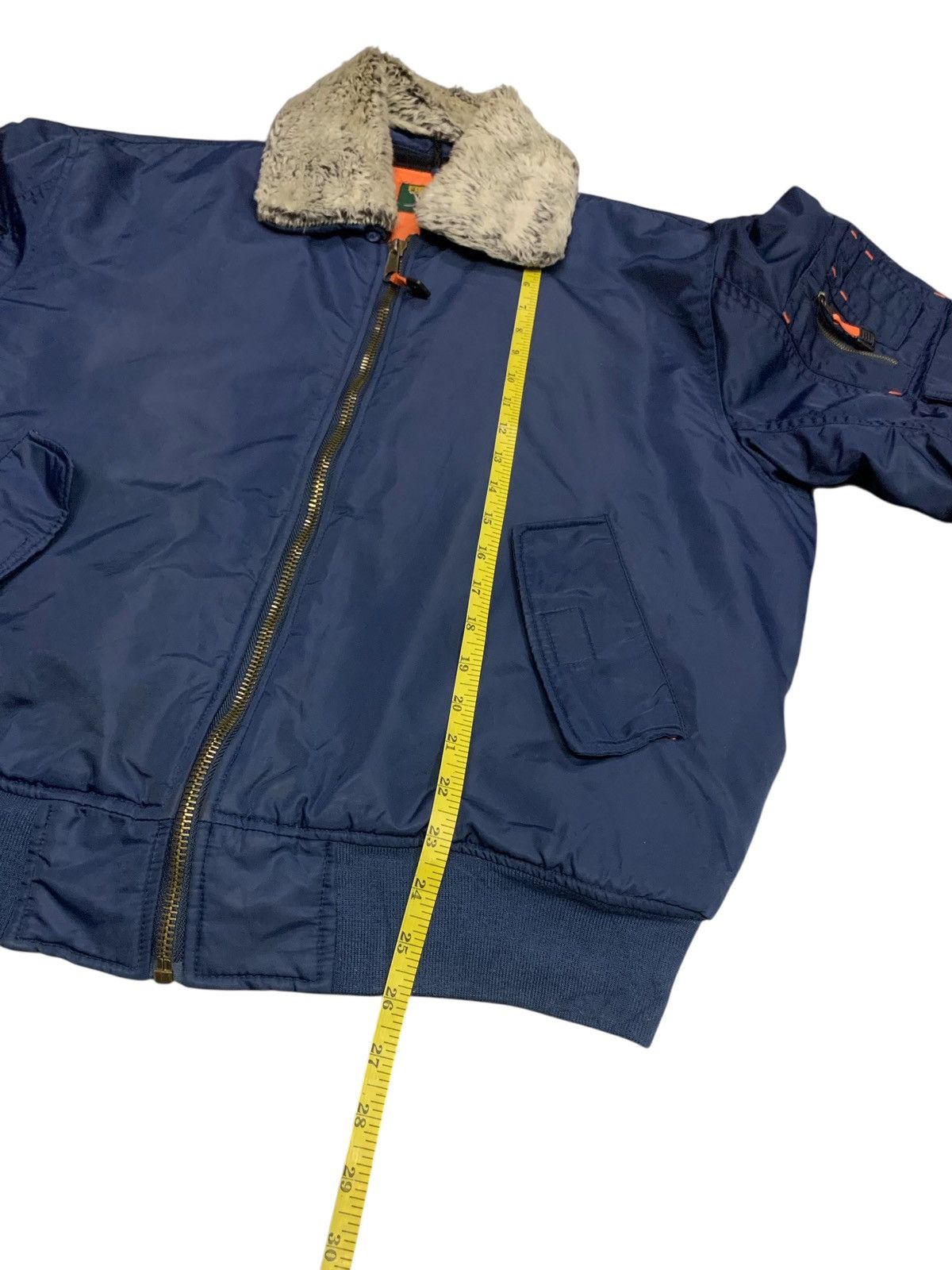 Other Vintage 90's Firefox Bombers Flight Jacket Zipper Down Size US L / EU 52-54 / 3 - 12 Thumbnail