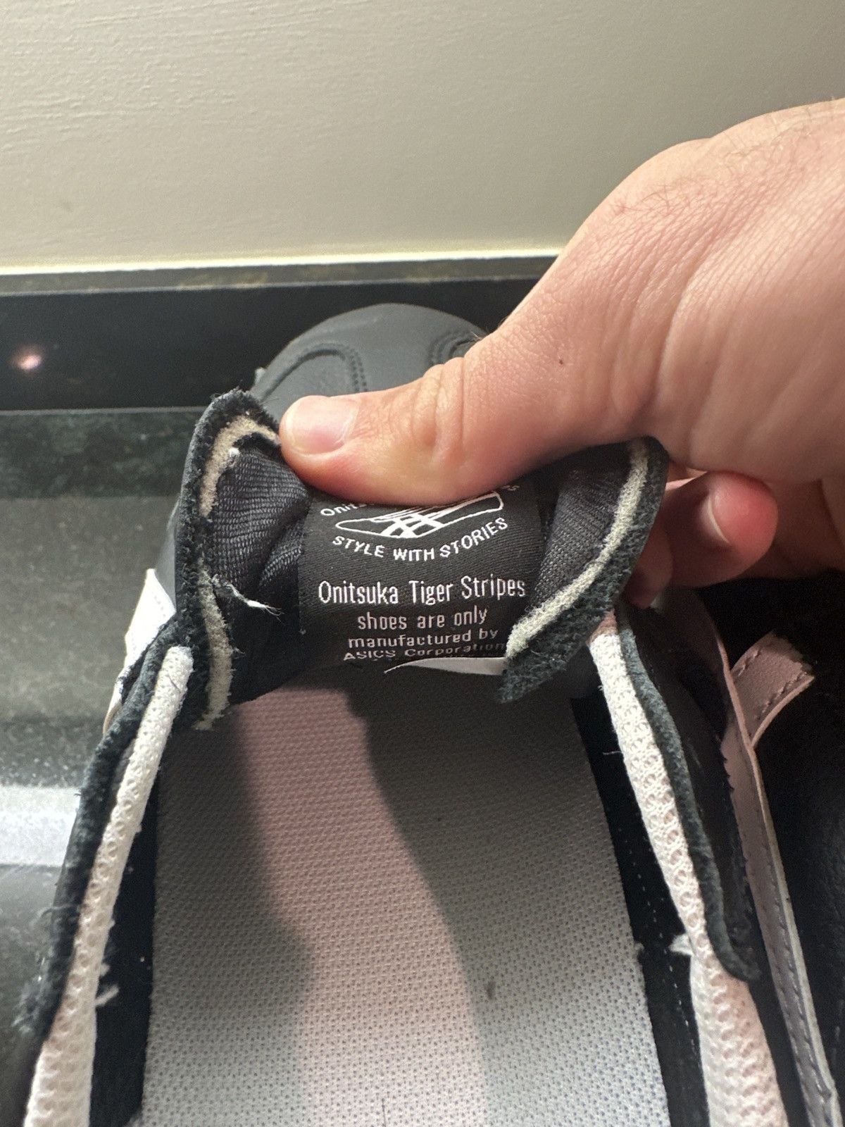 Onitsuka Tiger Onisuka Tiger Tokuten Black White Gum Size US 11.5 / EU 44-45 - 5 Thumbnail