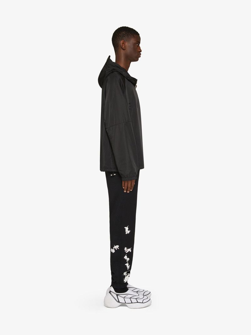 Givenchy x Disney Black Dalmatian Print Logo Sweatpants Size US 28 / EU 44 - 3 Thumbnail