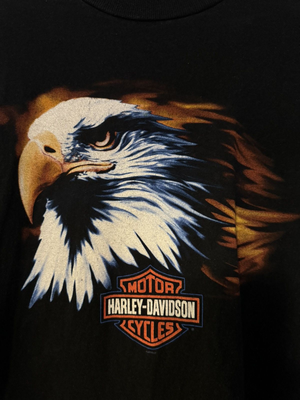 Harley Davidson × Vintage Vintage 2001 Harley Davidson ‘Fargo’ Tee Size US L / EU 52-54 / 3 - 2 Thumbnail
