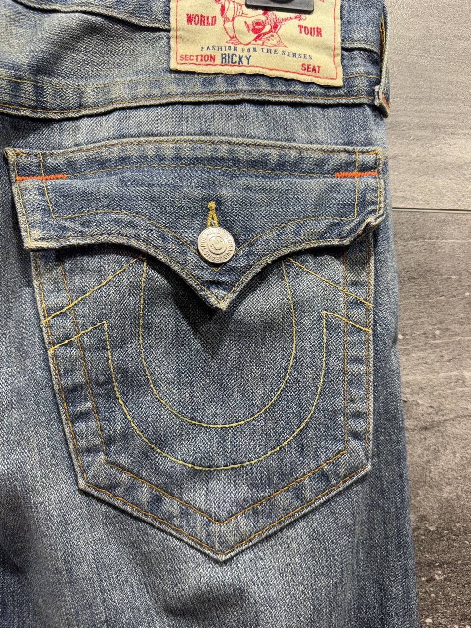 True Religion True Religion Men's Ricky Denim Jeans Size US 32 / EU 48 - 11 Thumbnail