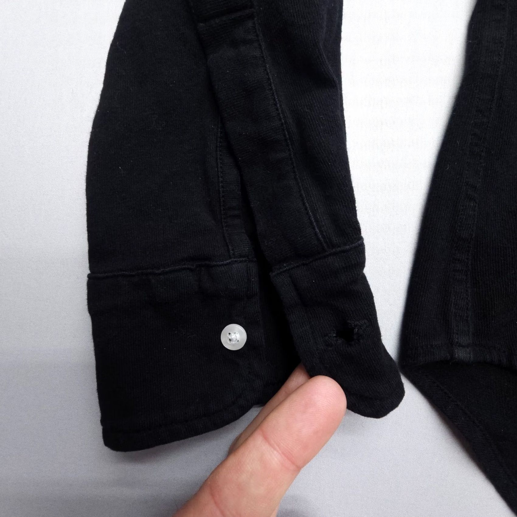 Frank & Eileen Frank & Eileen Shirt Womens XS Black Tee Lab Cotton Neck Minimalist Luxury Size XS / US 0-2 / IT 36-38 - 4 Thumbnail