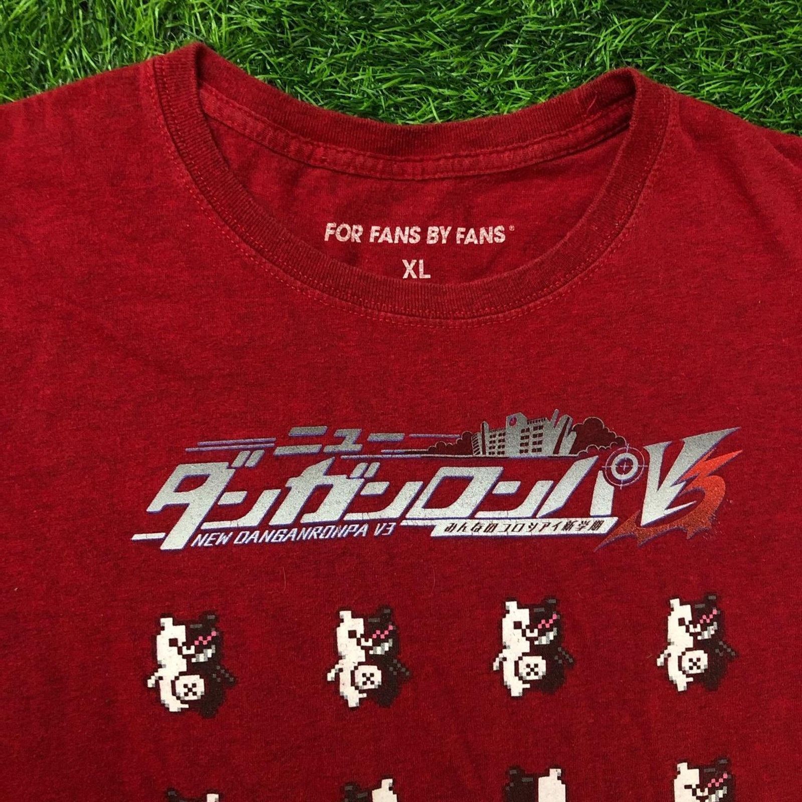 Other Retro Red New Danganronipa V3 Anime Pixel Graphic Tee Size US XL / EU 56 / 4 - 3 Thumbnail