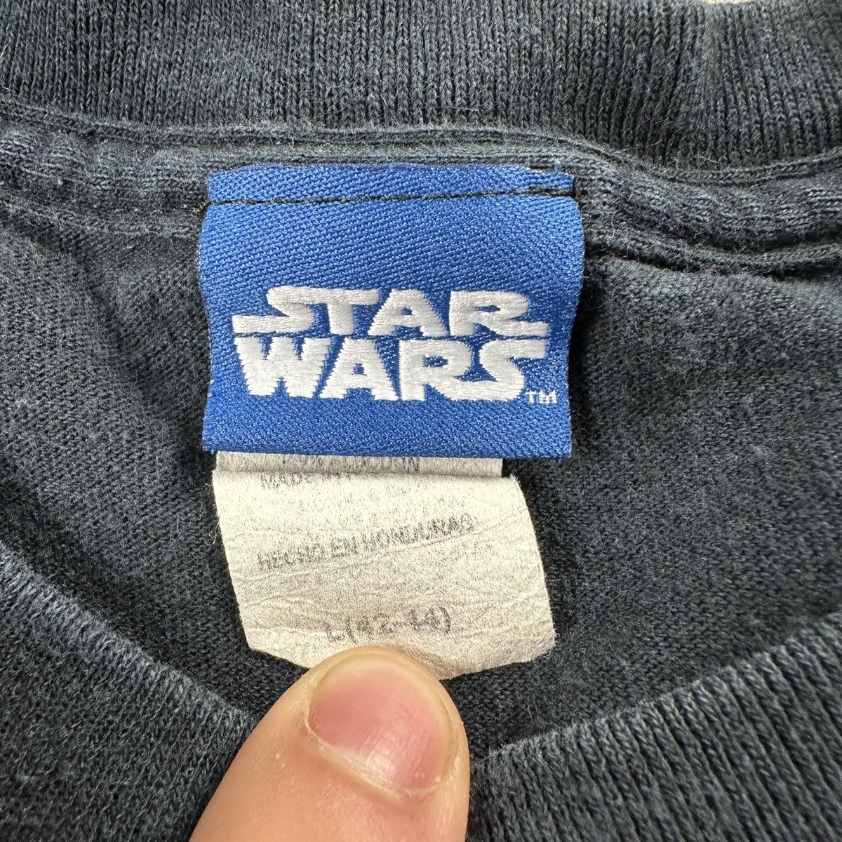 Star Wars × Vintage Vintage Expressions of Darth Vader Star Wars T Shirt Size US L / EU 52-54 / 3 - 3 Thumbnail
