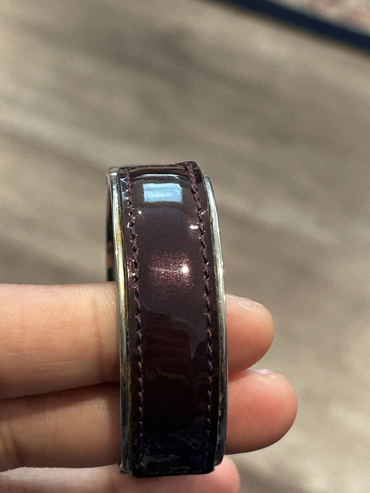 Gucci Gucci G-Logo Hinged Cuff Bracelet Size ONE SIZE - 5 Thumbnail