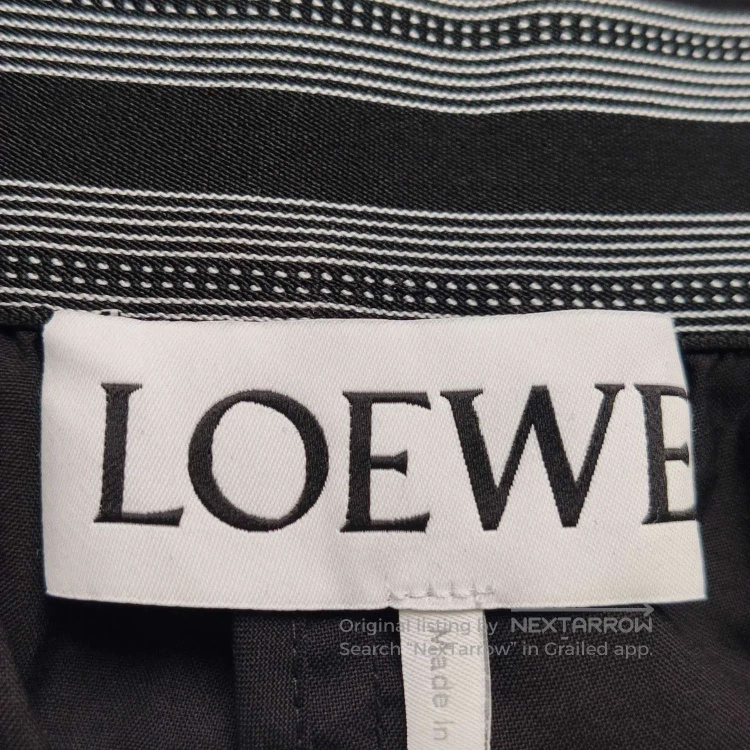 Loewe Loewe S Size Wool Logo Shorts. Size US 30 / EU 46 - 2 Thumbnail