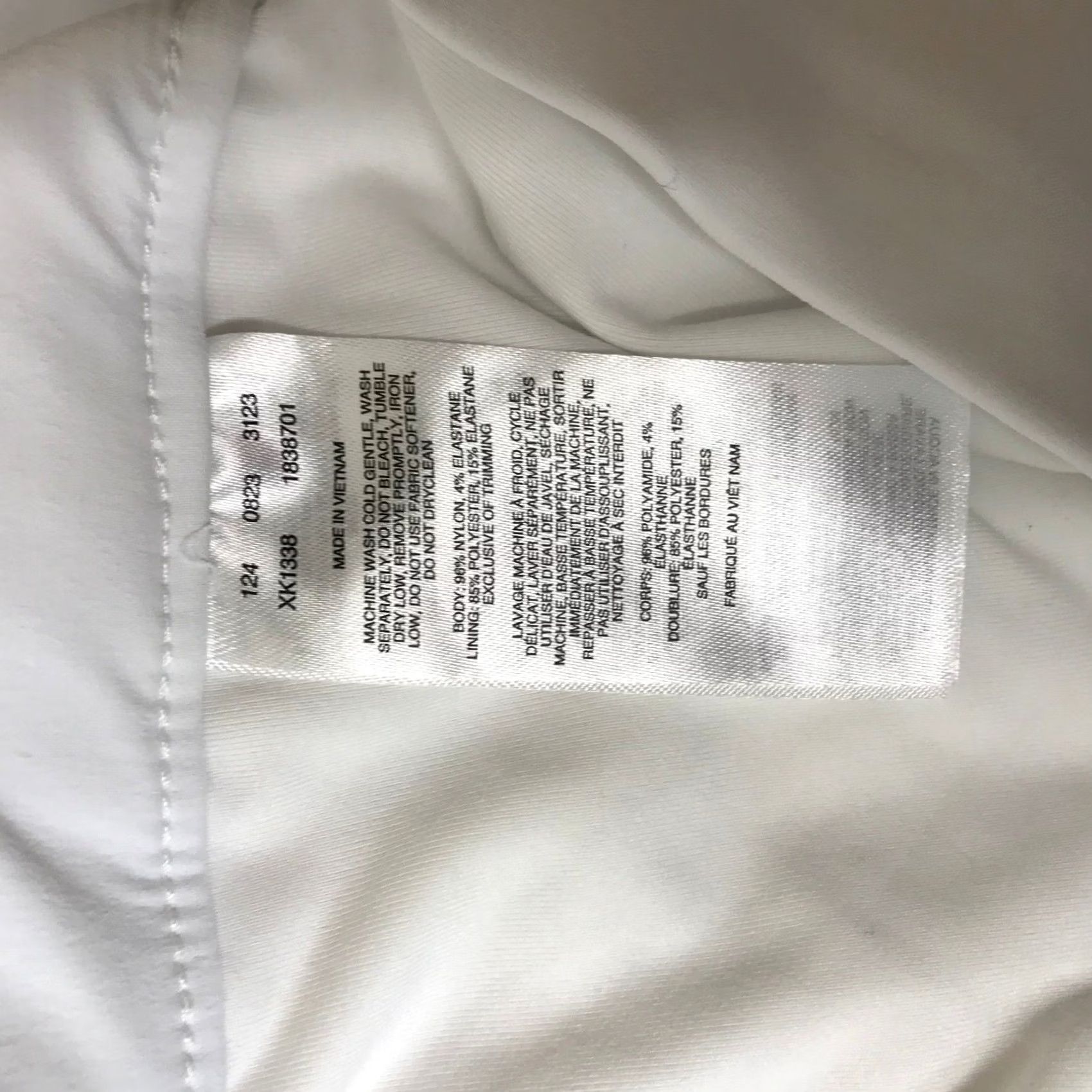 Vintage Columbia Women's White Athletic Skirt Size L Gathered Side Drawstring Size 36" / US 14 / IT 50 - 8 Thumbnail