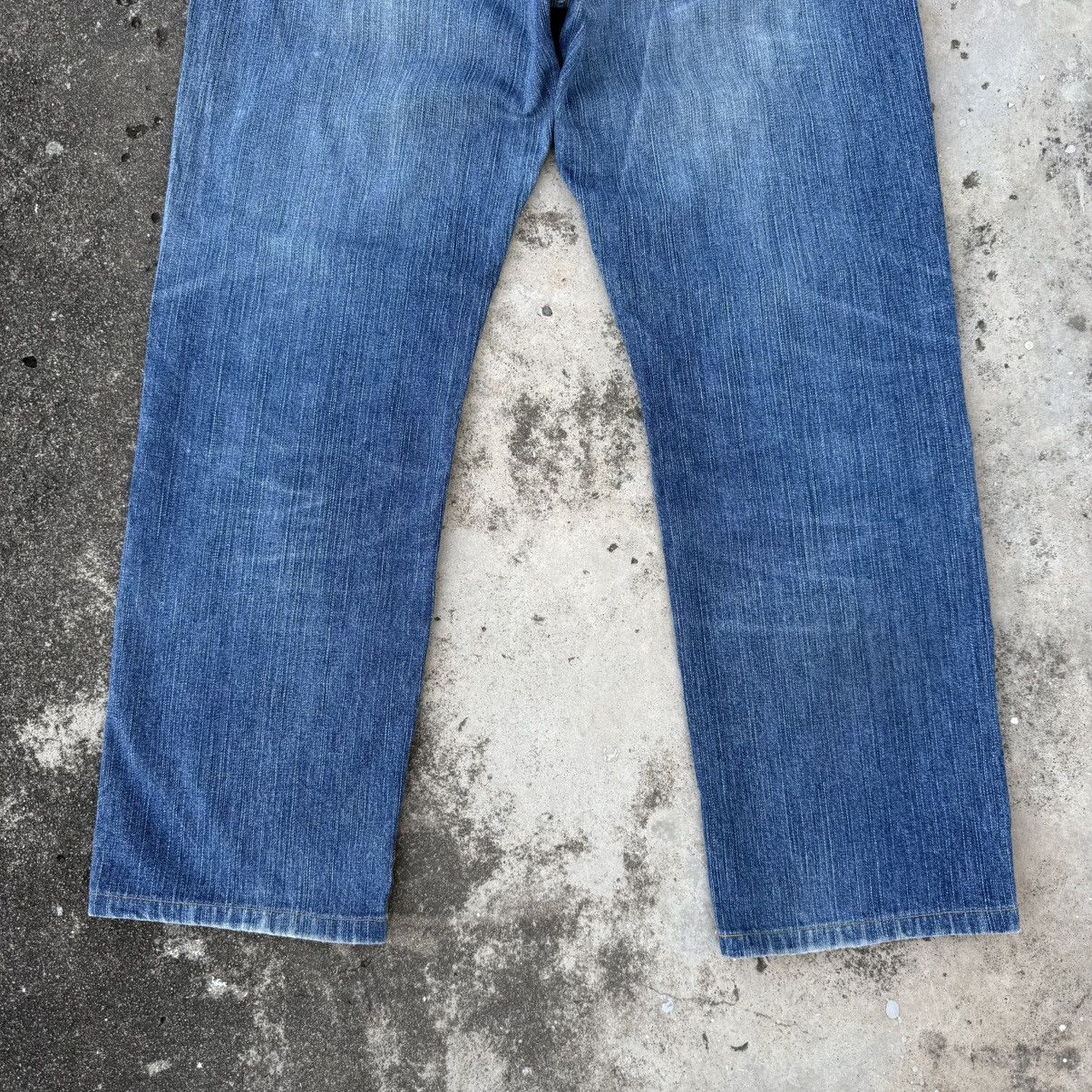 Vintage × Wrangler VINTAGE WRANGLER FADED RIPPED JEANS DENIM PANTS Size US 34 / EU 50 - 10 Thumbnail
