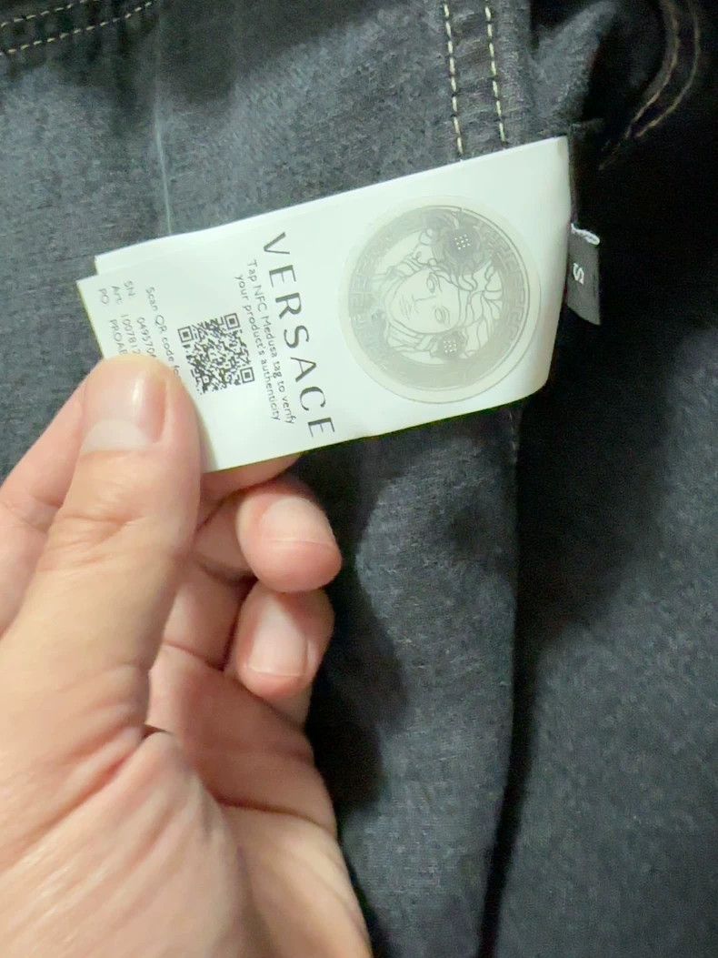Versace Versace Main line denim jacket Size US XXL / EU 58 / 5 - 6 Thumbnail