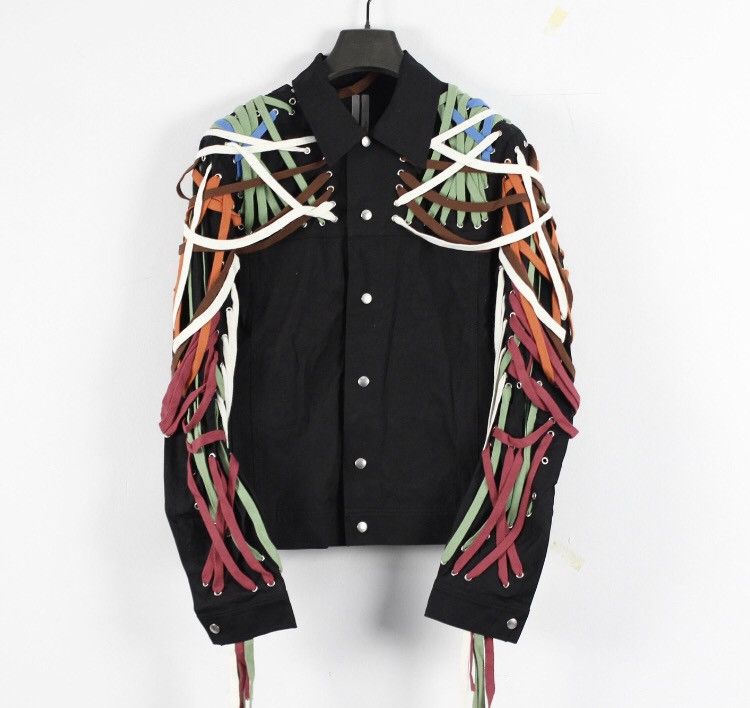 Rick Owens Rick Owens main line lace-up jacket Size US M / EU 48-50 / 2 - 1 Thumbnail
