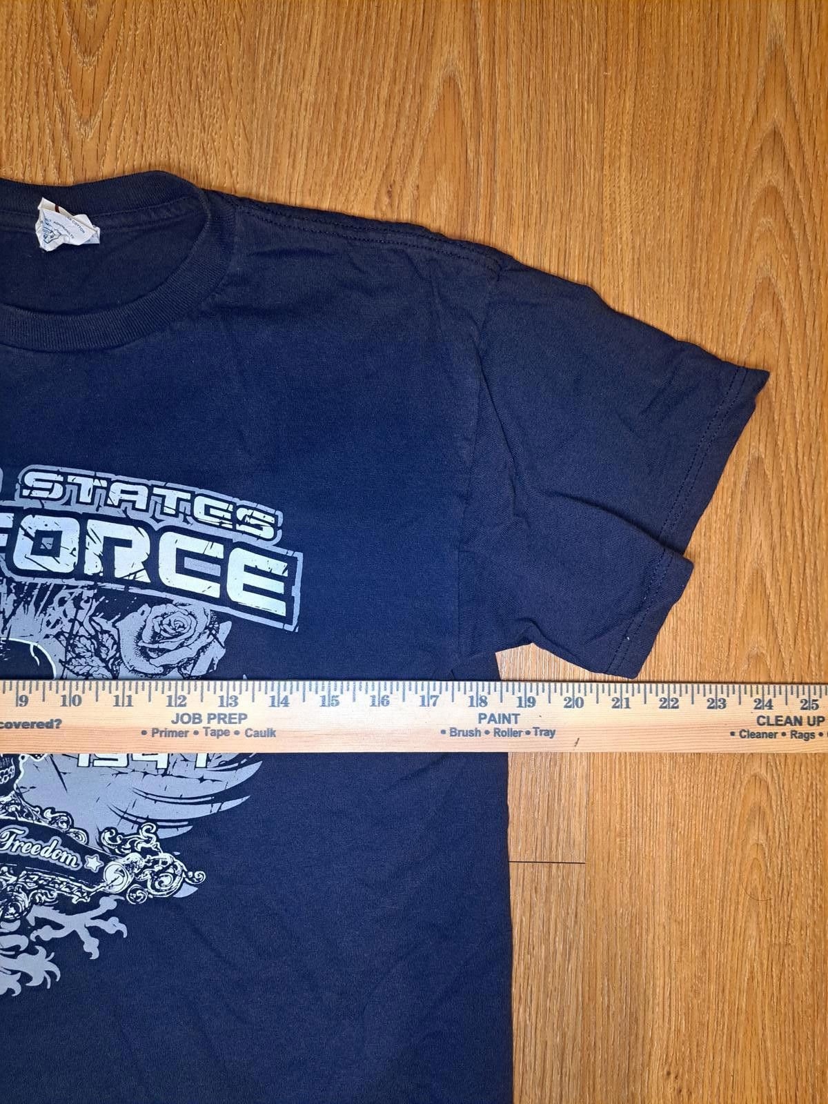 Delta US Air Force Logo Delta T Shirt Mens Medium Navy Blue Cotton Size US M / EU 48-50 / 2 - 6 Thumbnail